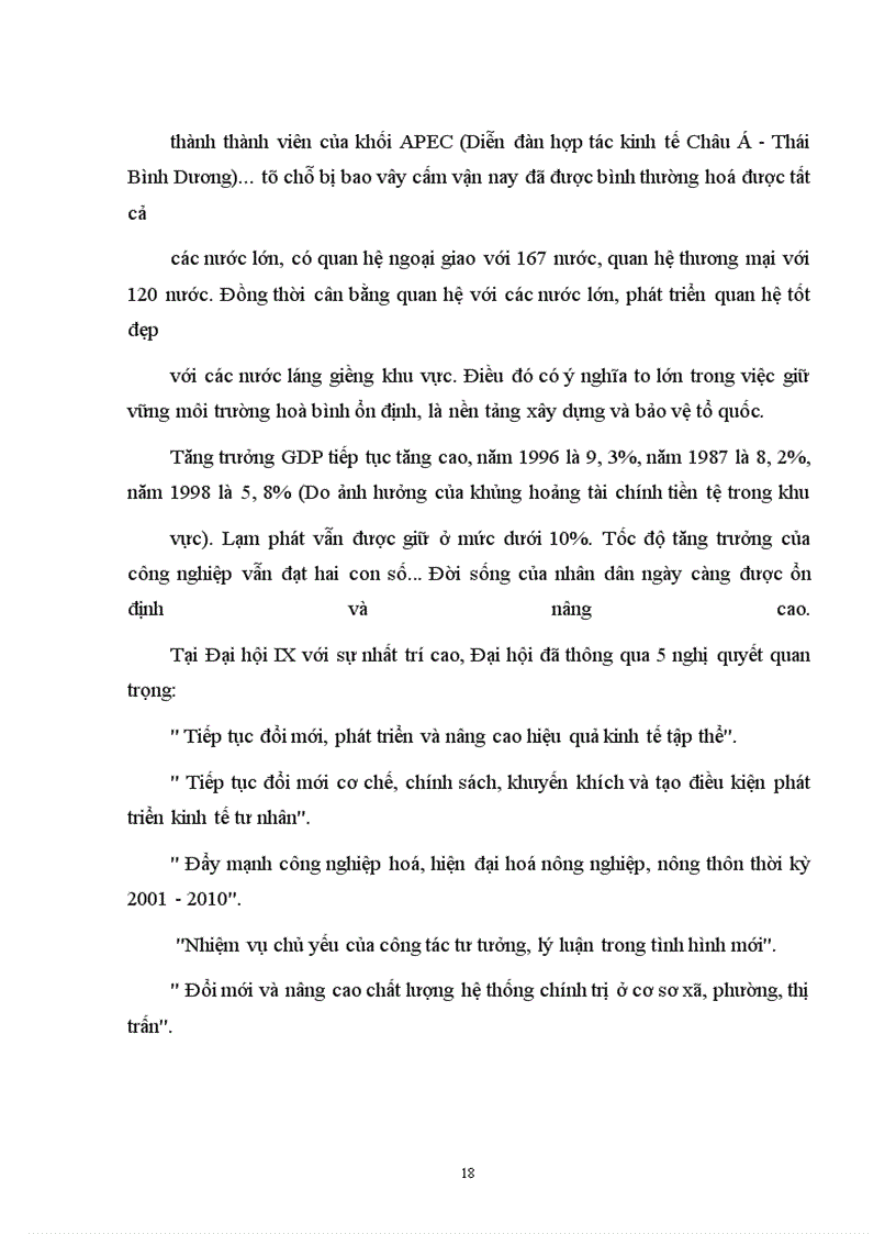 image for page Mối quan hệ biện chứng giữa vật chất ý thức và sự vận dụng của Đảng cộng sản Việt Nam trong công cuộc đổi mới kinh tế