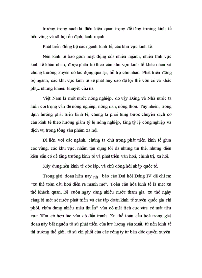 image for page Vận dụng quan điểm toàn diện của triết học Mác- Lênin để phân tích xây dựng nền kinh tế thị trường ở Việt Nam