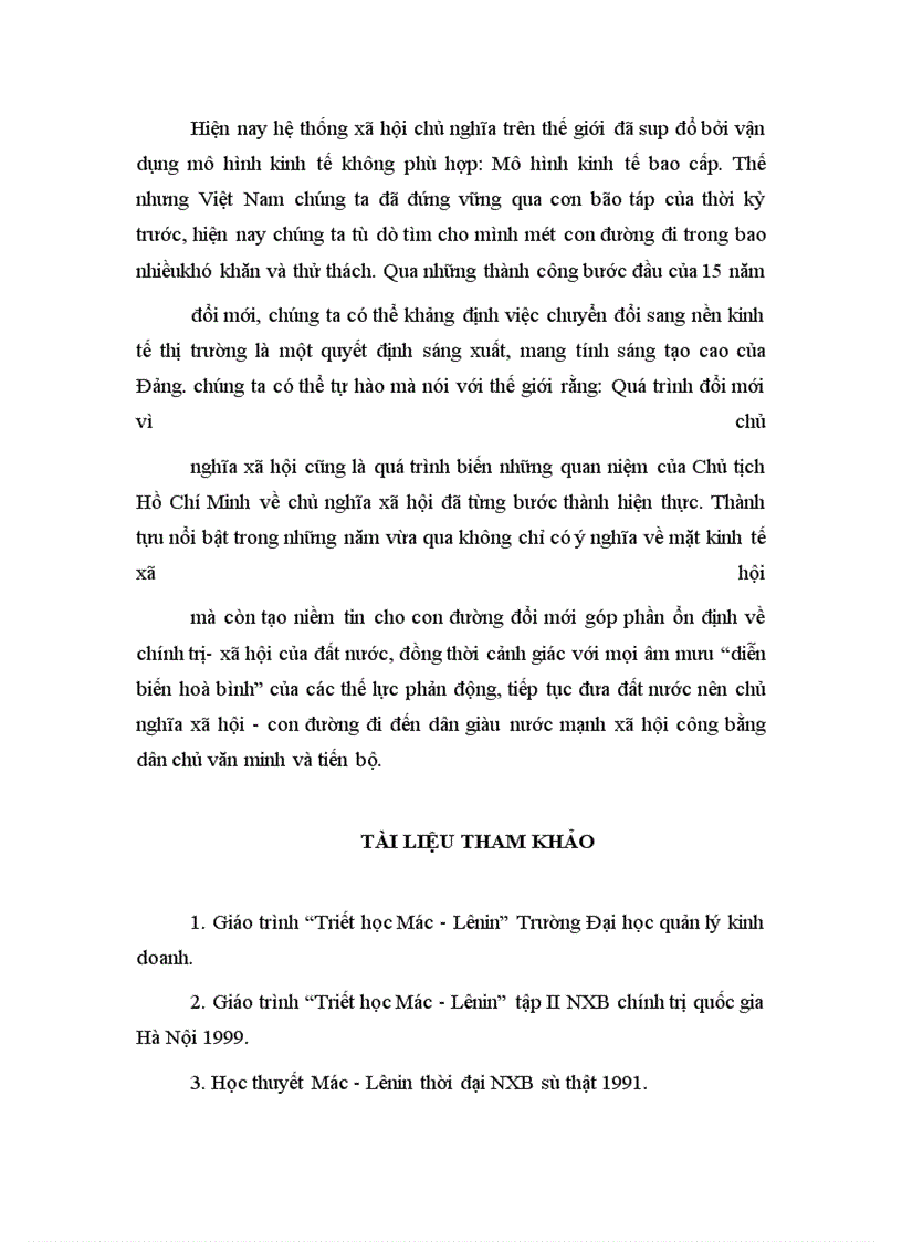 image for page Vận dụng quan điểm toàn diện của triết học Mác- Lênin để phân tích xây dựng nền kinh tế thị trường ở Việt Nam