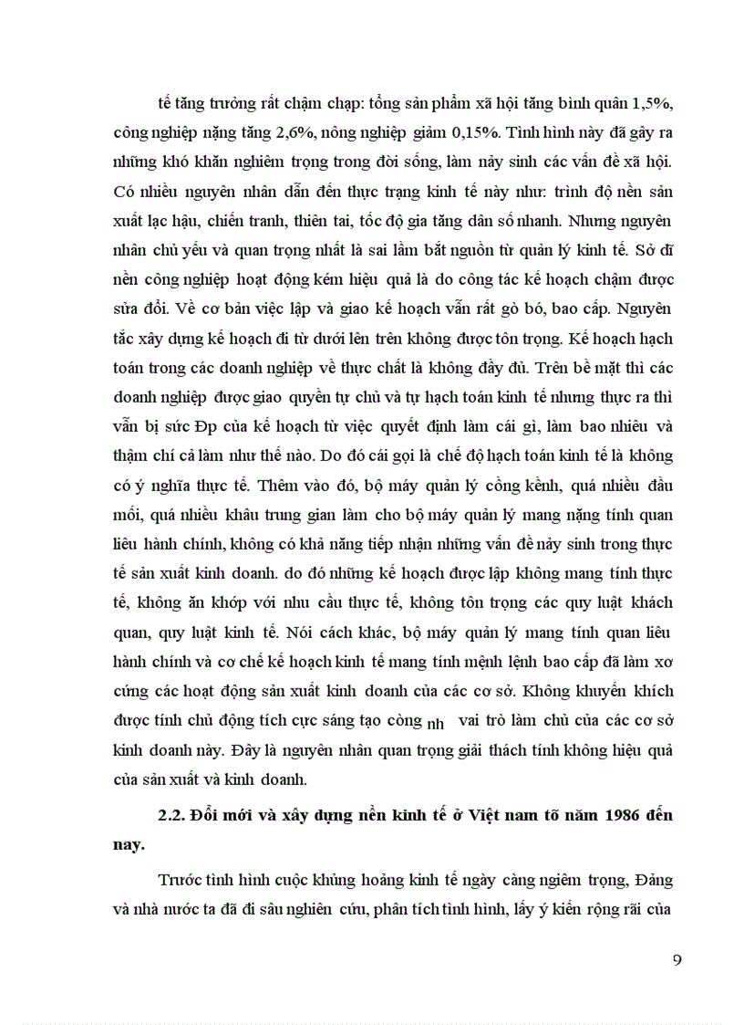 image for page Biểu hiện của quan hệ giữa vật chất và ý thức trong việc đổi mới và xây dựng nền kinh tế ở nước ta