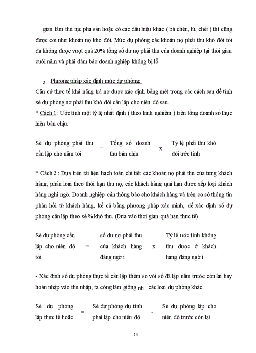 image for page Các phương pháp hạch toán dự phòng của doanh nghiệp trong nền kinh tế thị trường