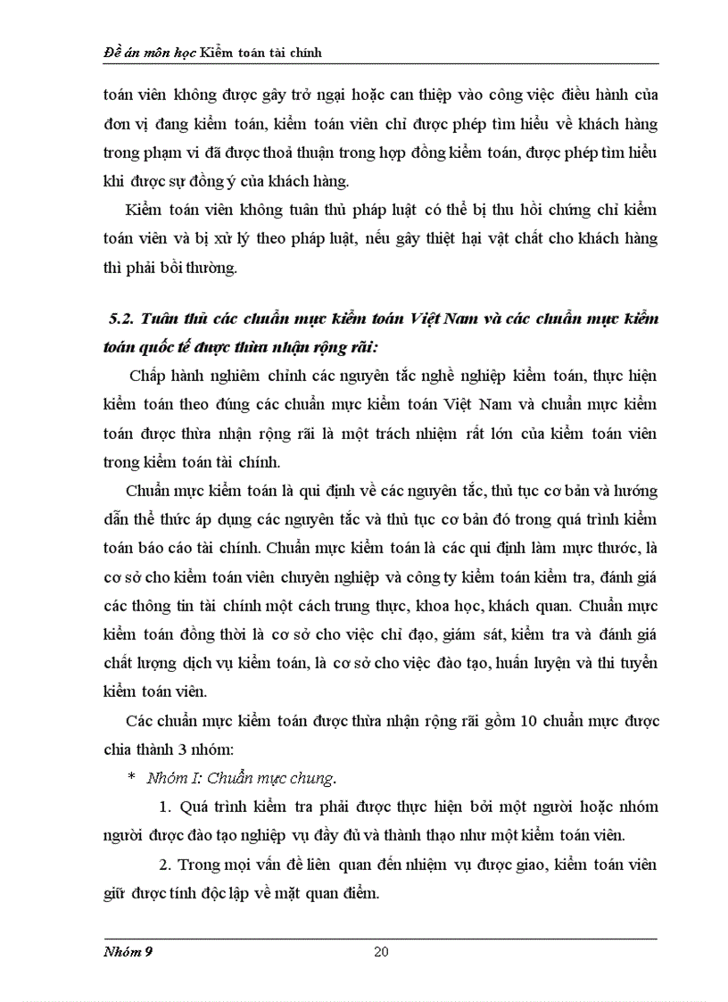 image for page Trách nhiệm pháp lý của kiểm toán viên trong kiểm toán tài chính