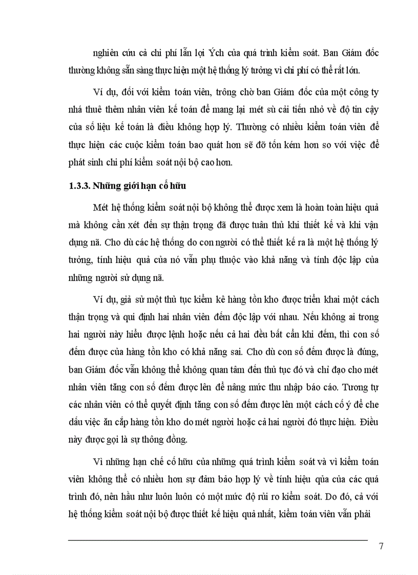 image for page Nghiên cứu hệ thống kiểm soát nội bộ và đánh giá rủi ro kiểm soát trong kiểm toán báo cáo tài chính