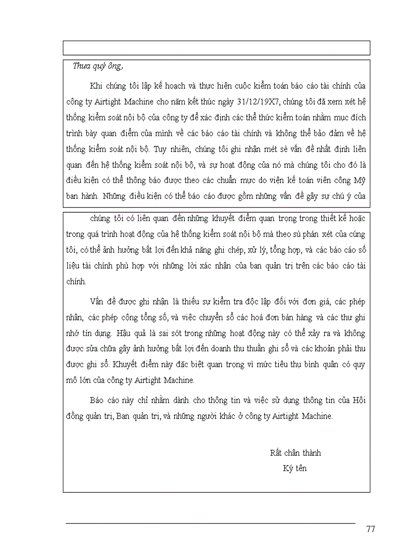 image for page Nghiên cứu hệ thống kiểm soát nội bộ và đánh giá rủi ro kiểm soát trong kiểm toán báo cáo tài chính
