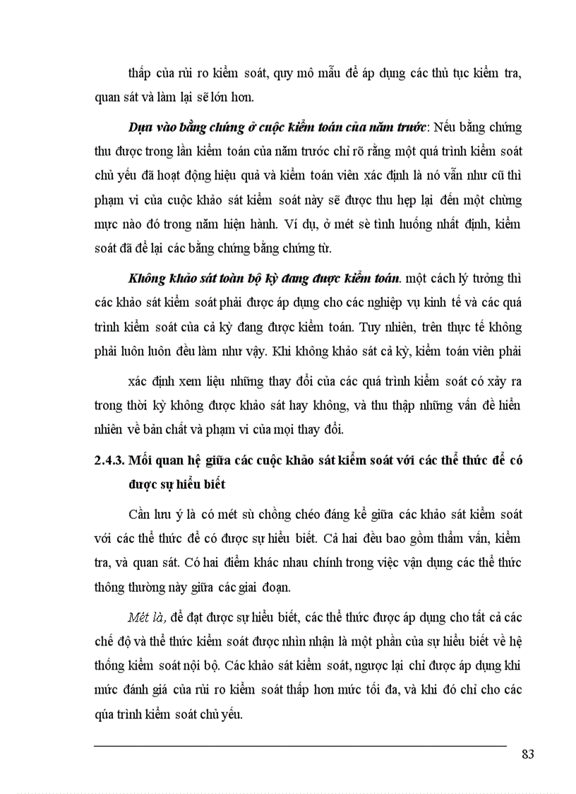 image for page Nghiên cứu hệ thống kiểm soát nội bộ và đánh giá rủi ro kiểm soát trong kiểm toán báo cáo tài chính