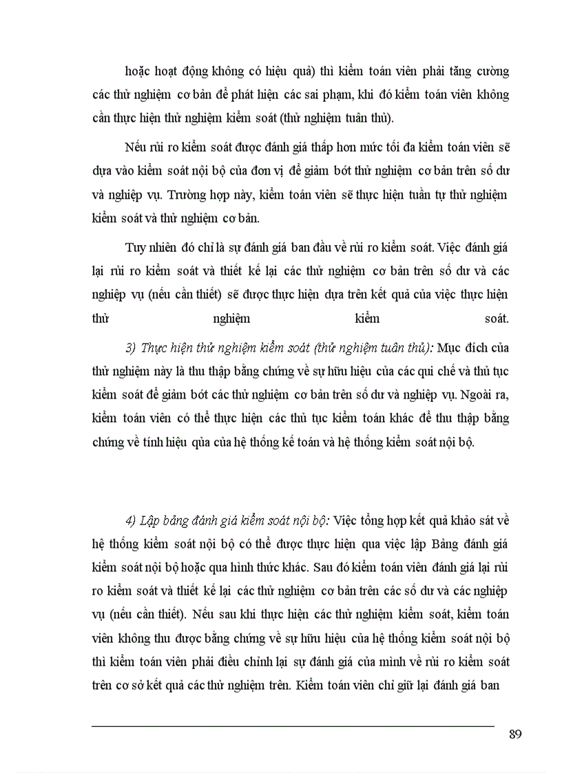 image for page Nghiên cứu hệ thống kiểm soát nội bộ và đánh giá rủi ro kiểm soát trong kiểm toán báo cáo tài chính