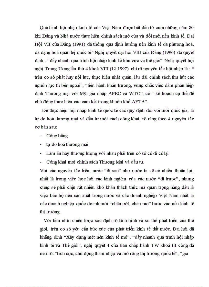 image for page Vận dụng nguyên lý triết học để phân tích, làm rõ thực trạng của nền kinh tế Việt Nam trước xu thế toàn cầu hoá