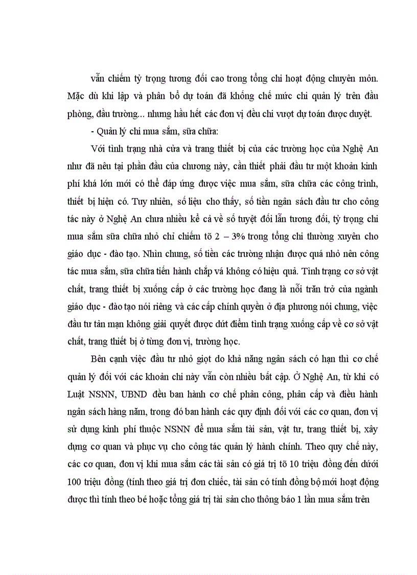 image for page Cơ chế quản lý chi ngân sách cho sự nghiệp giáo dục đào tạo