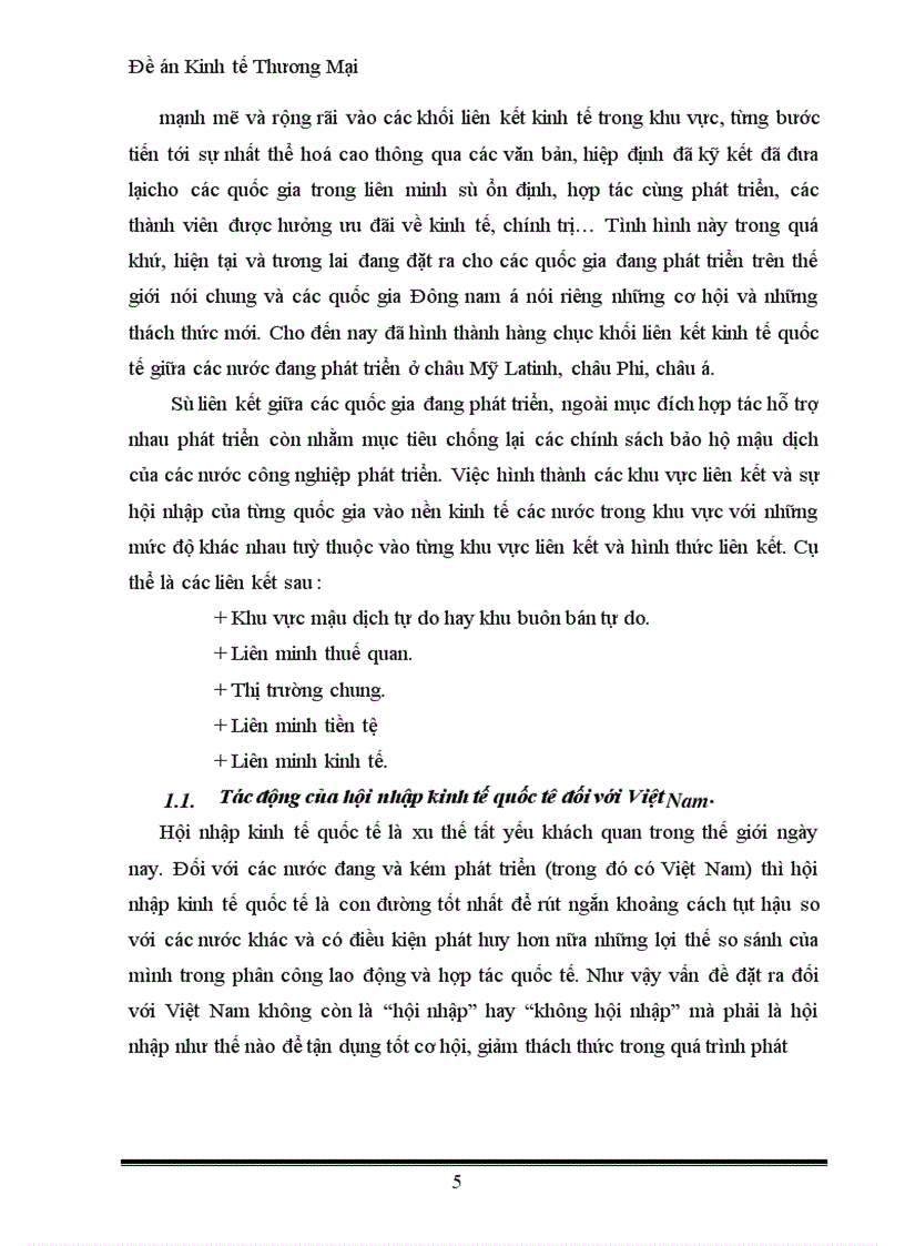 image for page Đề án Kinh tế Thương Mại