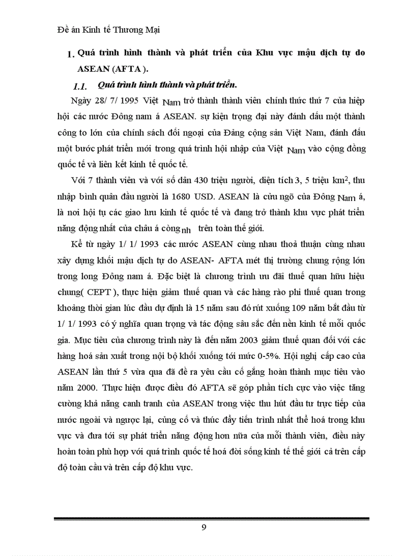 image for page Đề án Kinh tế Thương Mại