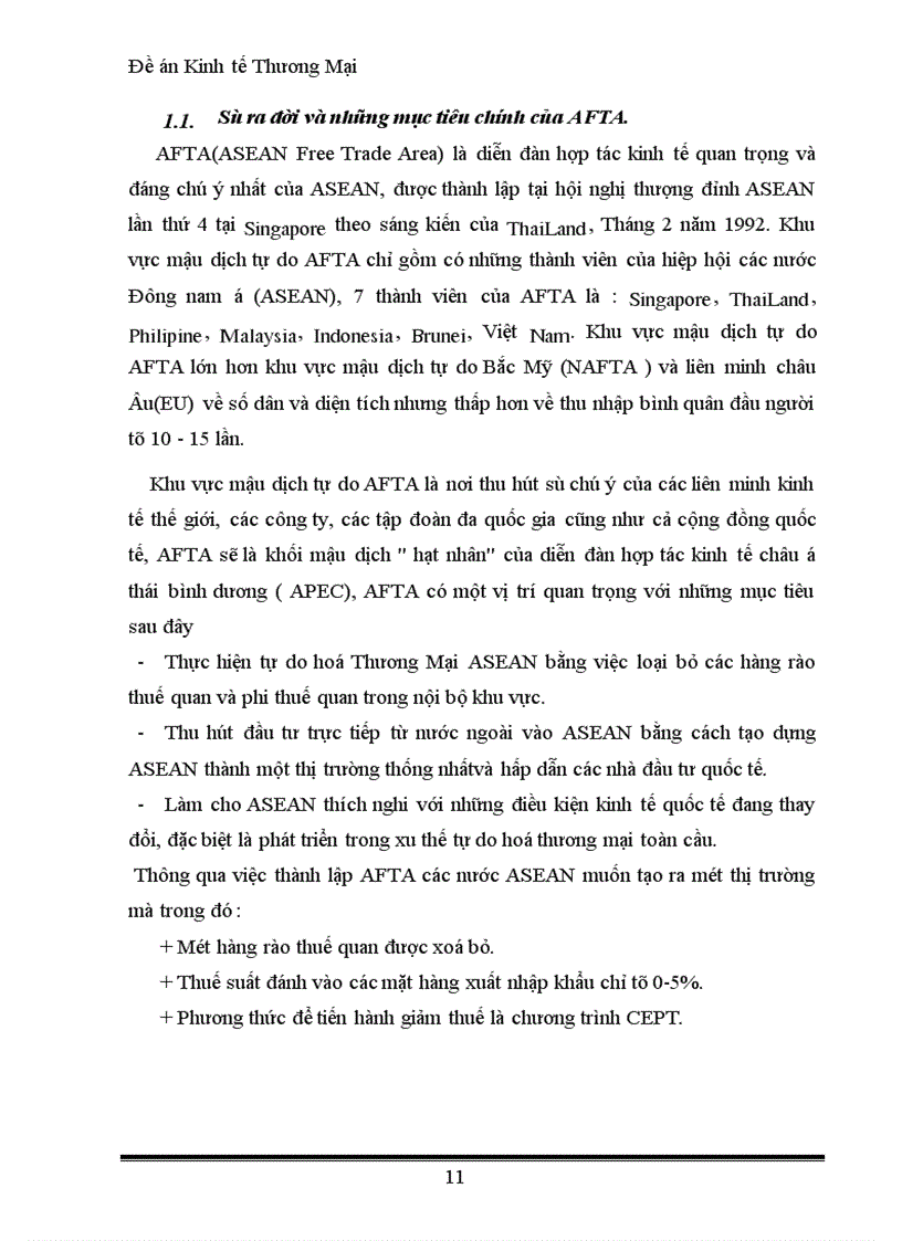 image for page Đề án Kinh tế Thương Mại