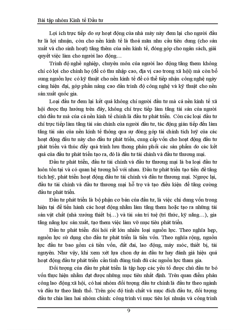 image for page Thực trạng đầu tư phát triển ở Việt Nam và sự quán triệt các đặc điểm của đầu tư phát triển vào quản lý hoạt động đầu tư