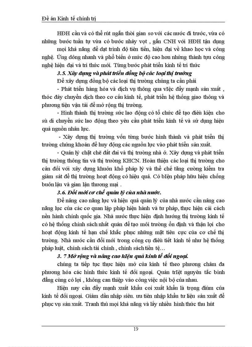 image for page Sự cần thiết phải hình thành và phát triển KTTT định hướng XHCN ở nước ta