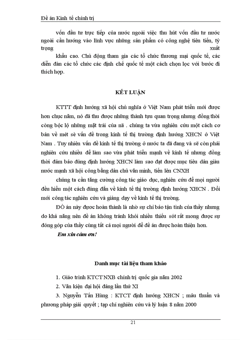 image for page Sự cần thiết phải hình thành và phát triển KTTT định hướng XHCN ở nước ta