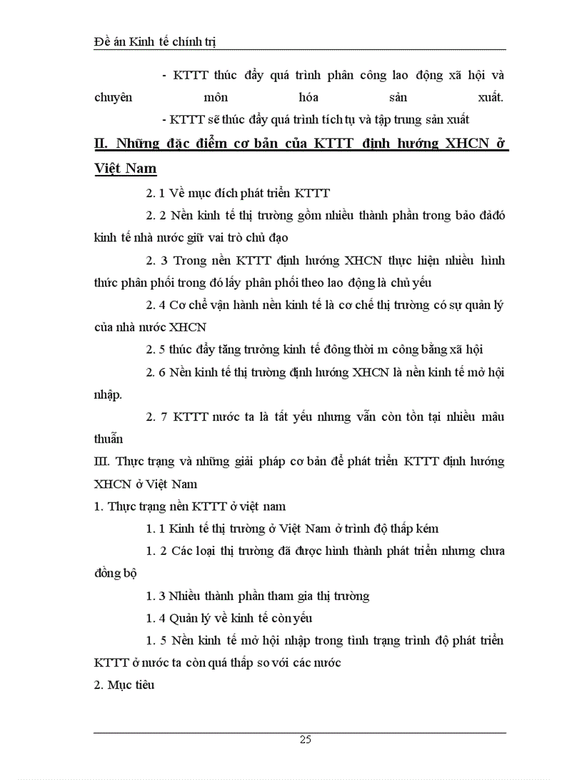 image for page Sự cần thiết phải hình thành và phát triển KTTT định hướng XHCN ở nước ta