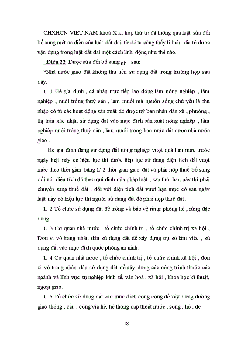 image for page Lý luận về địa tô của CácMac và sự vận dụng vào chính sách đất đai ở Việt Nam hiện nay