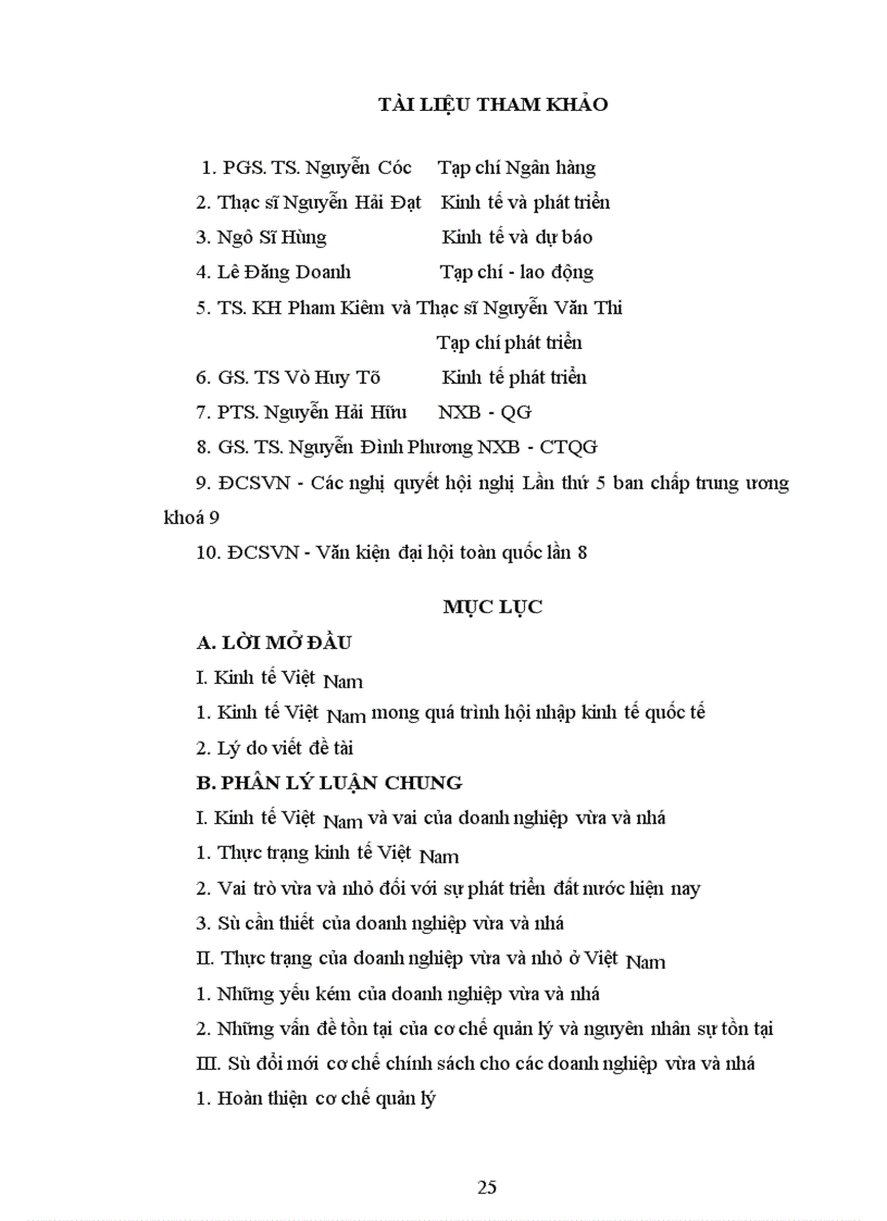 image for page Đổi mới cơ chế, chính sách đối với doanh nghiệp vừa và nhỏ nhằm thúc đẩy sự phát triển của chúng ở Việt Nam hiện nay