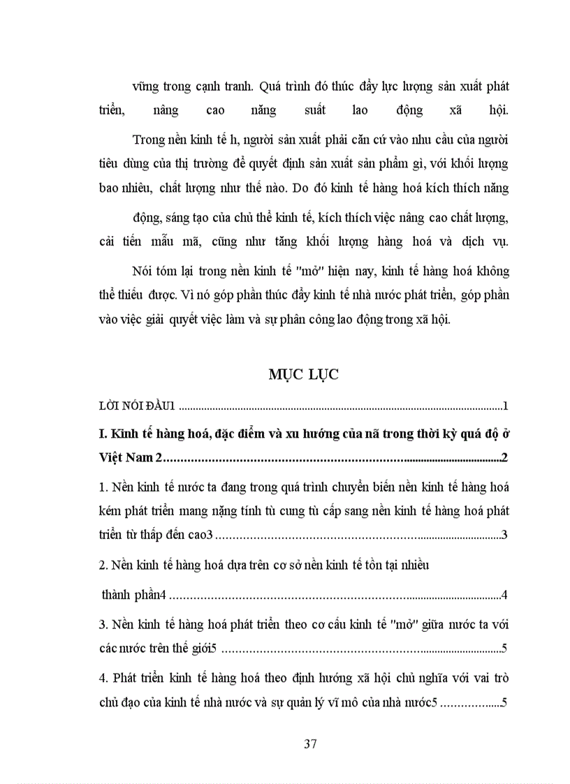 image for page Nền kinh tế hàng hoá nước ta trong quá trình hội nhập kinh tế quốc tế