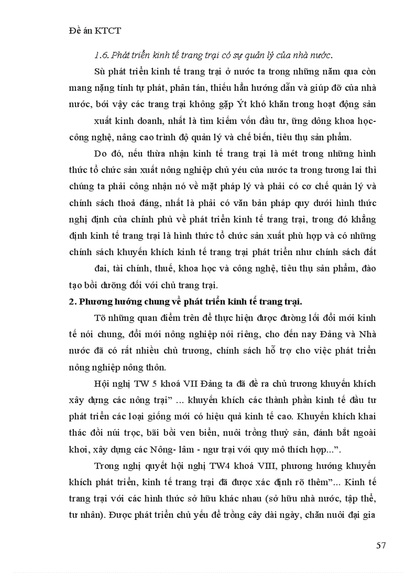 image for page Phát triển kinh tế trang trại nông nghiệp trong công nghiệp hoá - hiện đại hoá ở nước ta hiện nay
