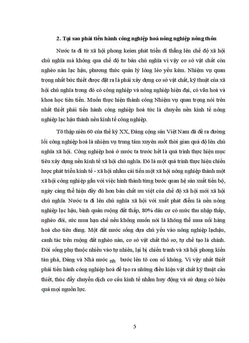 image for page Công nghiệp hoá, hiện đại hoá nông nghiệp và nông thôn ở nước ta trong giai đoạn hiện nay - thực trạng và các giải pháp