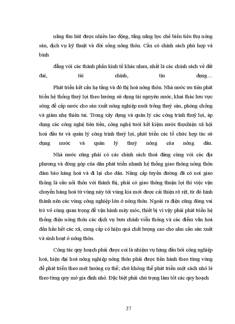 image for page Công nghiệp hoá, hiện đại hoá nông nghiệp và nông thôn ở nước ta trong giai đoạn hiện nay - thực trạng và các giải pháp