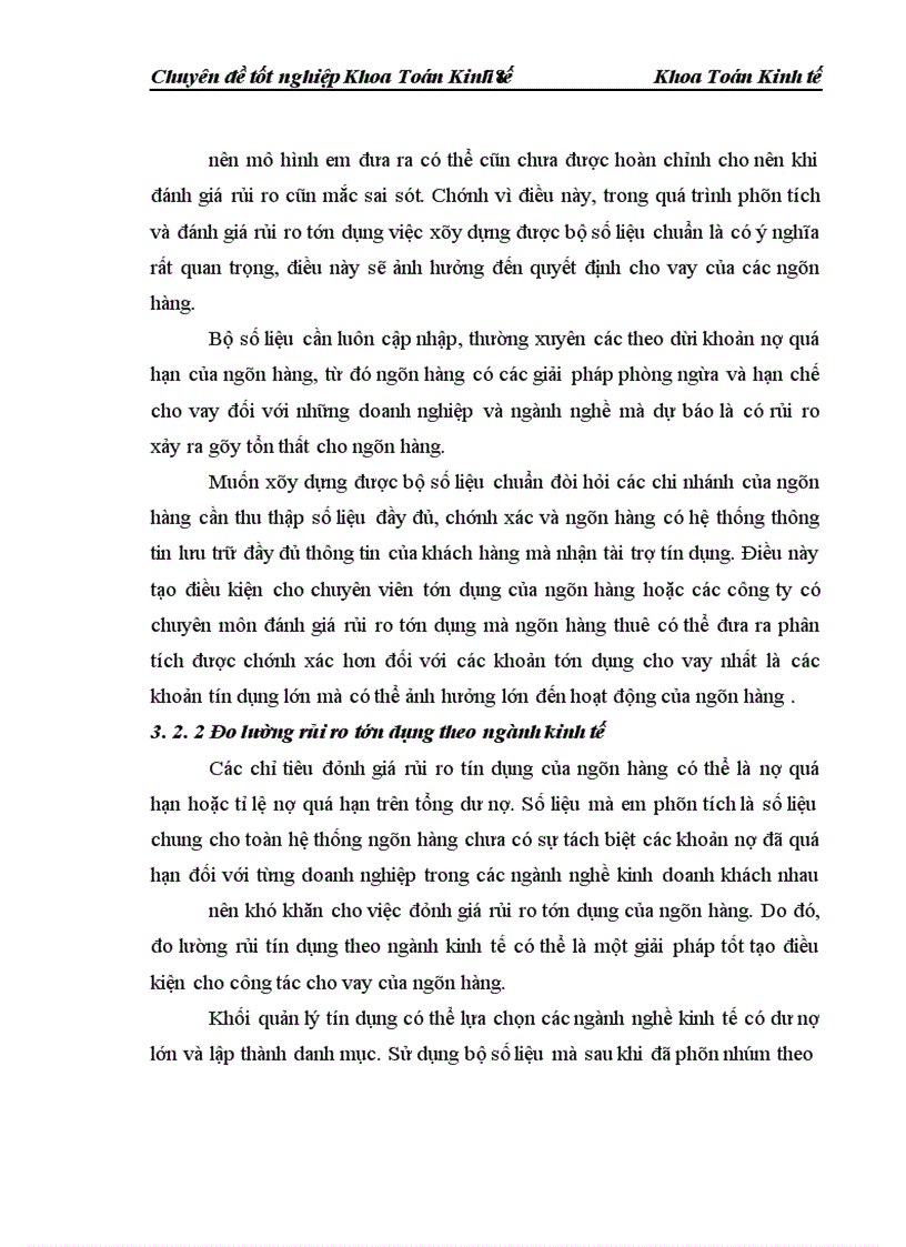 image for page Phân tích và đánh giá rủi ro tín dụng trong hoạt động cho vay tại Ngân hàng Quốc tế
