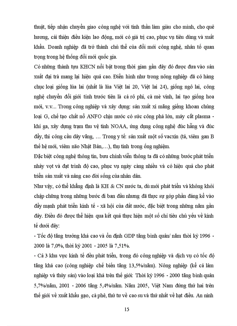 image for page Luận chứng vai trò của tri thức khoa học-công nghệ đối với sự phát triển - sự phát triển sản xuất