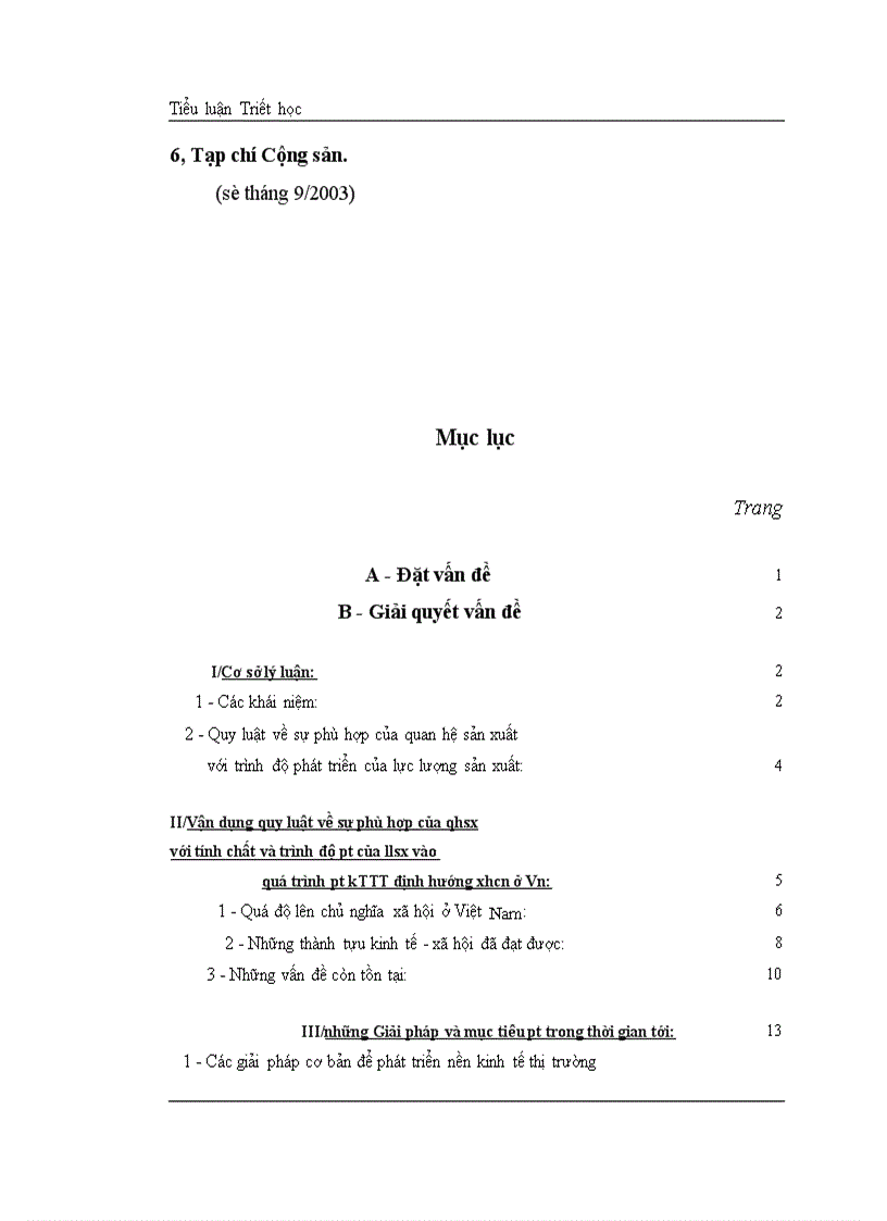 image for page Vận dụng quy luật về sự phù hợp của quan hệ sản xuất với tính chất và trình độ phát triển của lực lượng sản xuất vào quá trình phát triển kinh tế thị trường định hướng xã hội chủ nghĩa ở Việt Nam