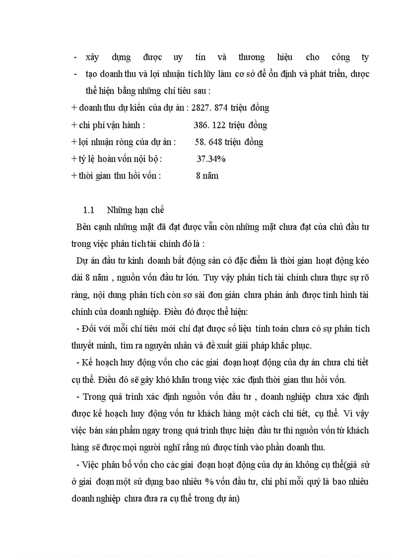 image for page Hoàn thiện khung lý thuyết về phân tích tài chính của dự án đầu tư kinh doanh bất động sản và ứng dụng vào dự án Galaxy của công ty cổ phần thương mại và đầu tư toàn cầu GTC