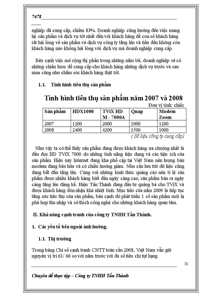 image for page Nâng cao chất lượng nhằm tăng khả năng cạnh tranh của công ty TNHH Tấn Thành trên thị trường tin học Việt Nam
