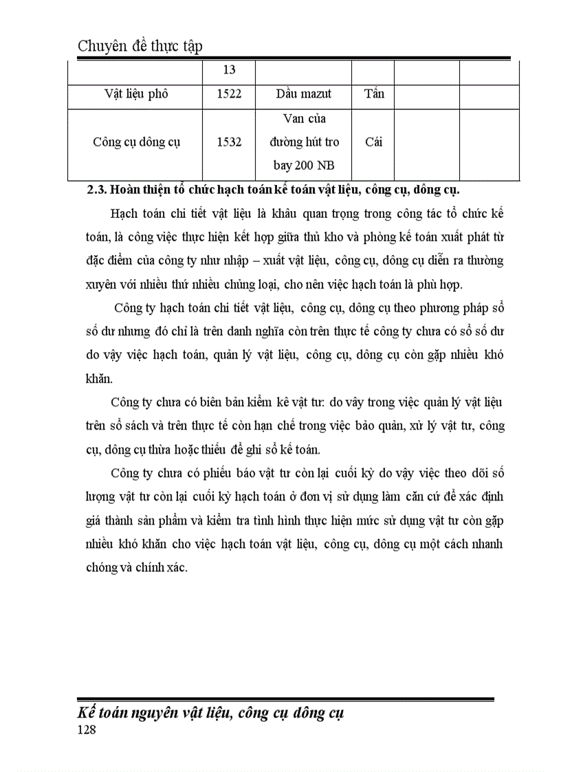 image for page Kế toán nguyên vật liệu,công cụ dụng cụ