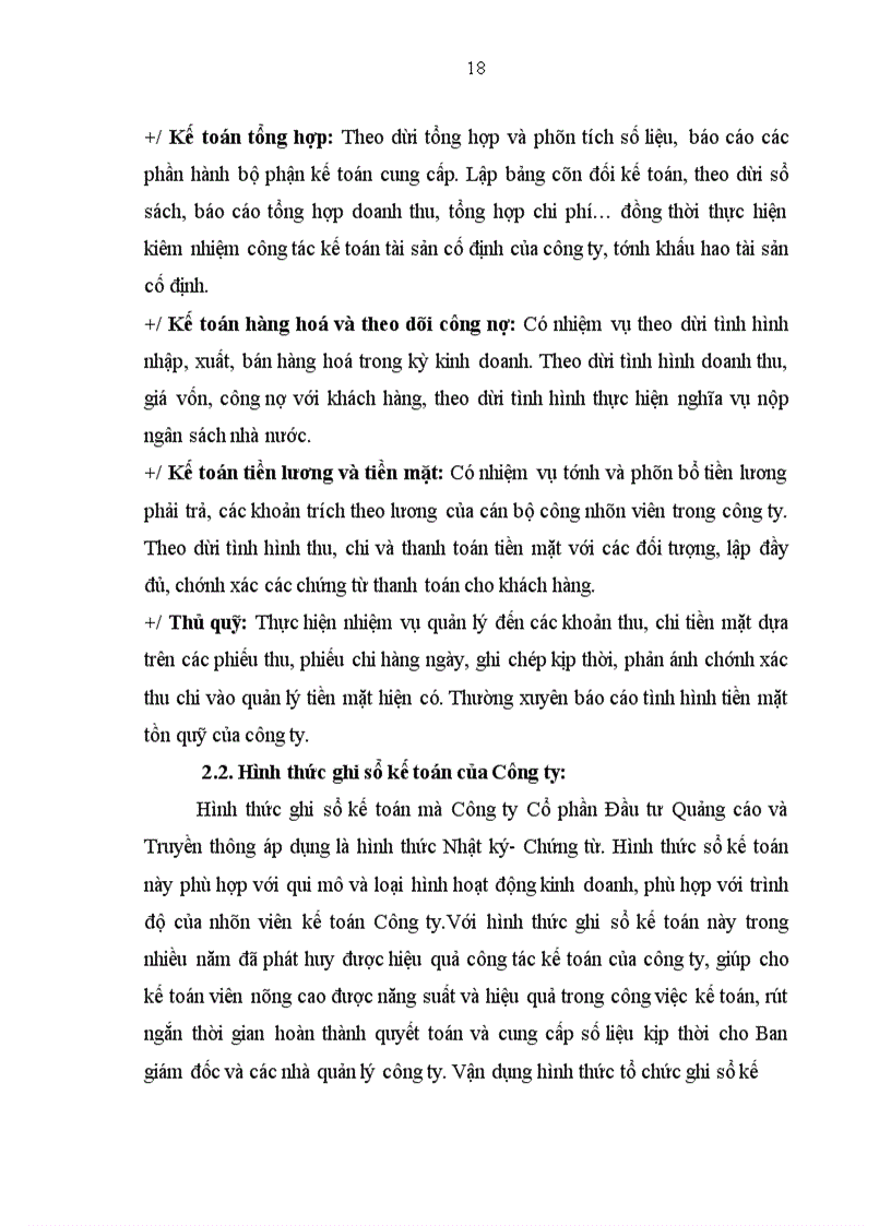 image for page Hoàn thiện công tác kế toán bán hàng và xác định kết quả kinh doanh tại công ty cổ phần đầu tư quảng cáo và truyền thông
