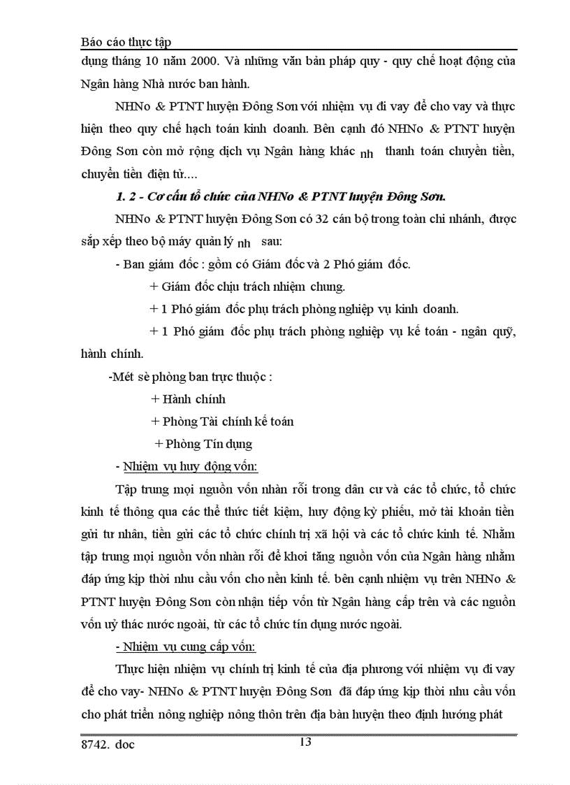 image for page Giải pháp nâng cao hiệu quả cho vay đối với hộ sản xuất ở Ngân hàng nông nghiệp huyện Đông Sơn - tỉnh Thanh Hóa