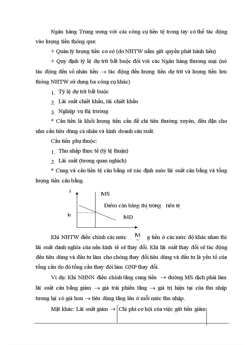 image for page Chính sách tiền tệ -ảnh hưởng đến lãi suất huy động vốn của ngân hàng thương mại ở Việt Nam hiện nay