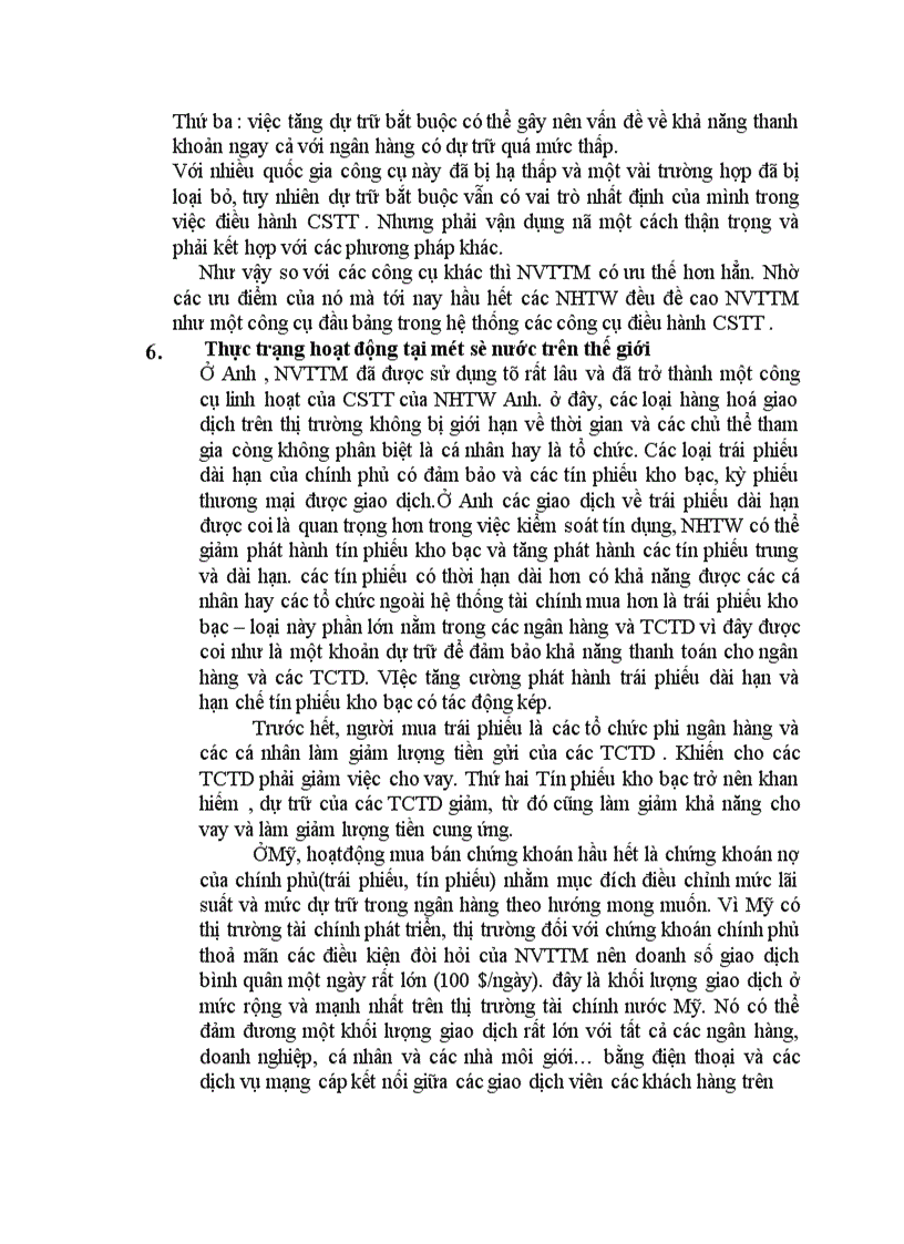 image for page Lý thuyết chung về thị trường mở