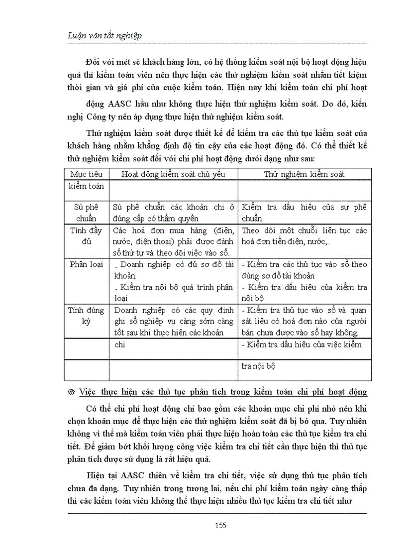 image for page Quy trình kiểm toán chi phí hoạt động trong Kiểm toán Báo cáo tài chính do Công ty dịch vụ tư vấn Tài chính Kế toán và Kiểm toán (AASC) thực hiện