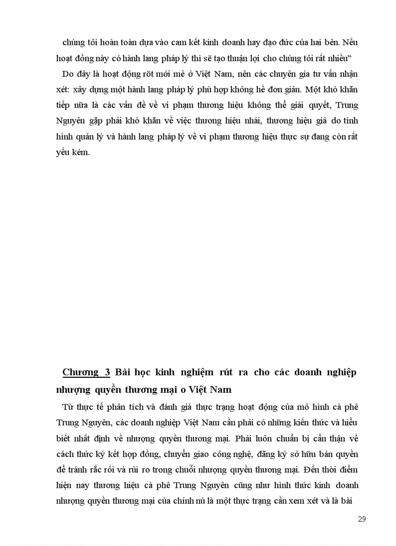 image for page Nghiên cứu mô hình nhượng quyền thương mại cà phê Trung Nguyên và rút ra bài học cho các doanh nghiệp nhượng quyền Việt Nam