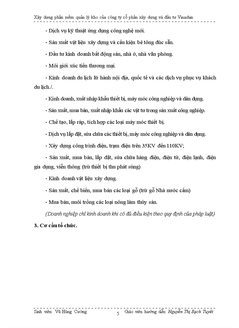 image for page Xây dựng phần mềm quản lý kho của cụng ty cổ phần xõy dựng và đầu tư Vinashin