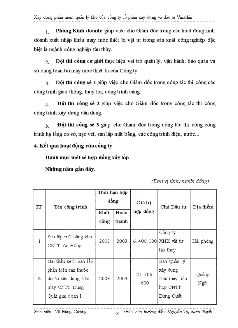 image for page Xây dựng phần mềm quản lý kho của cụng ty cổ phần xõy dựng và đầu tư Vinashin