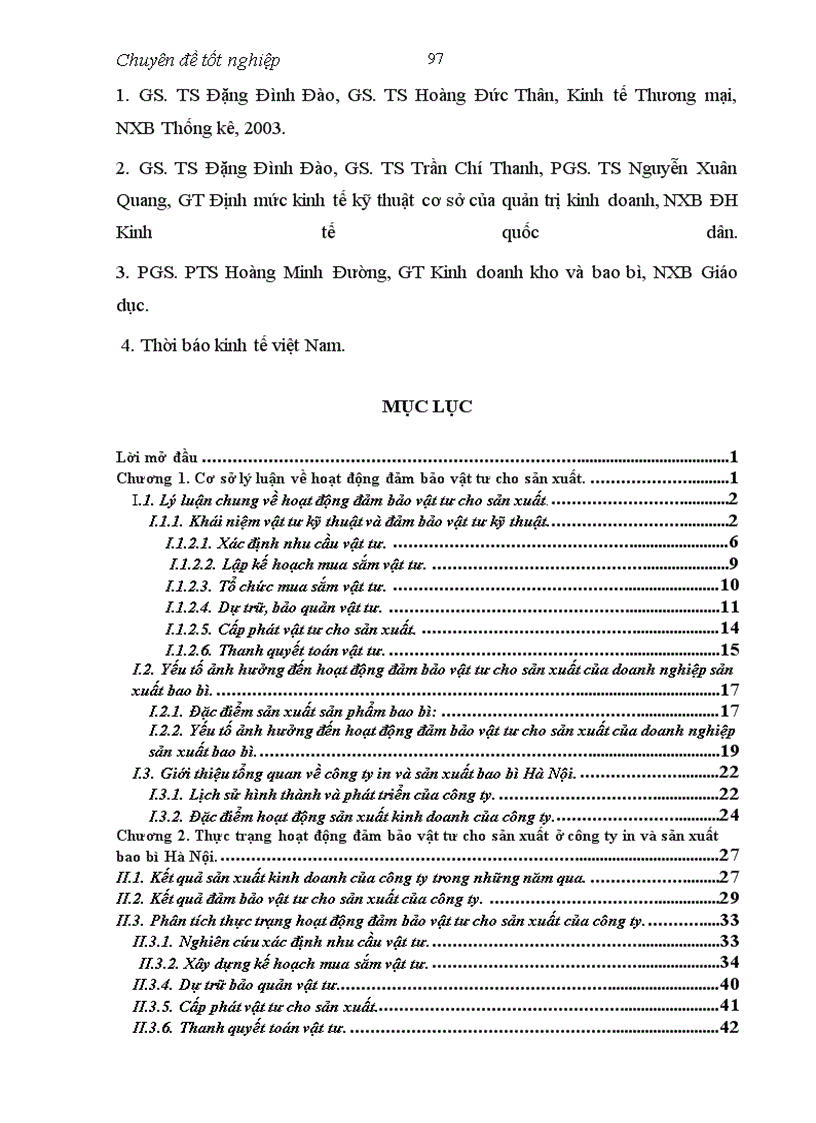 image for page Một số giải pháp hoàn thiện công tác đảm bảo vật tư cho sản xuất ở công ty bao bì Hà Nội.