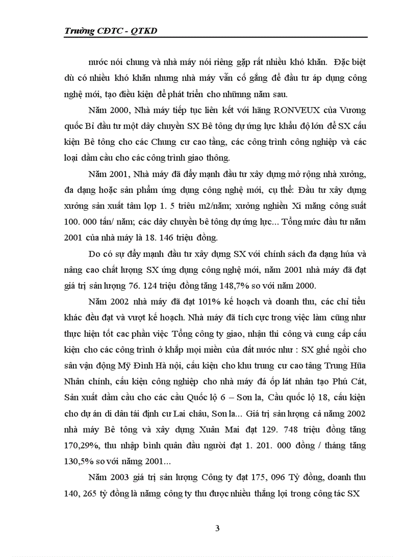 image for page Báo cáo tổng hợp về Công ty Cổ phần Bê tông và Xây dựng Vinaconex Xuân Mai.