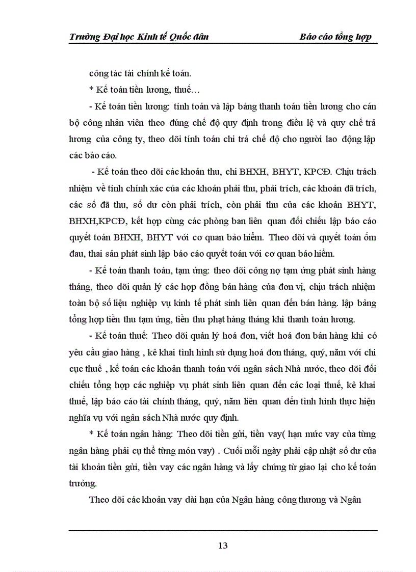 image for page Báo cáo tổng hợp công ty cổ phẩn đầu tư xây dựng và phát triển NAM VIỆT