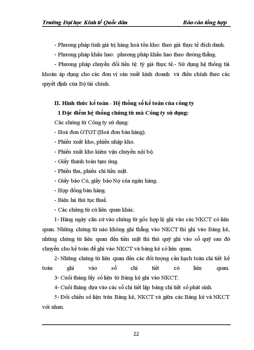 image for page Báo cáo tổng hợp công ty cổ phẩn đầu tư xây dựng và phát triển NAM VIỆT