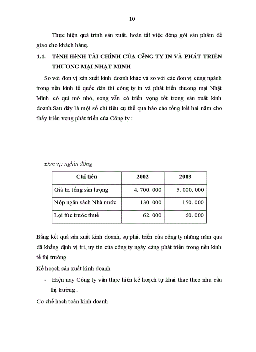 image for page Một số đánh giá (nhận xét) về tình hình tổ chức kế toán tại công ty in và phát triển thương mại NHẬT MINH