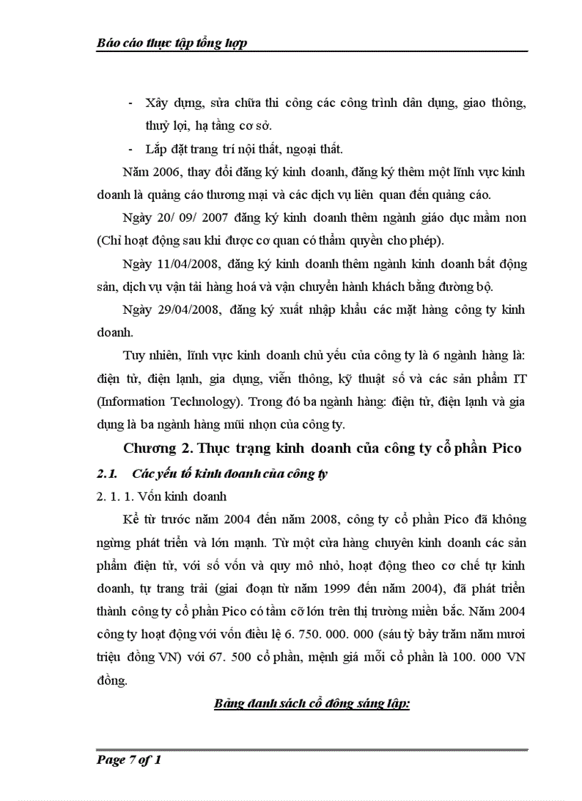 image for page Công ty cổ phần Pico