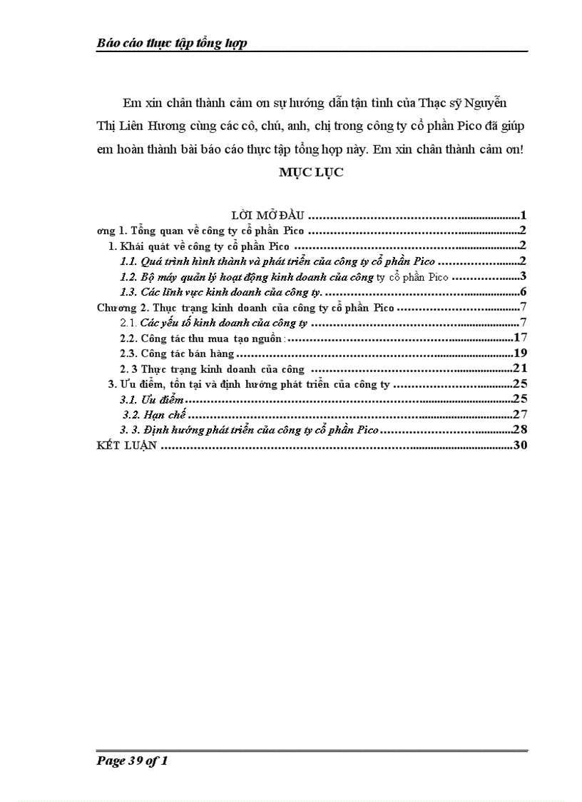 image for page Công ty cổ phần Pico