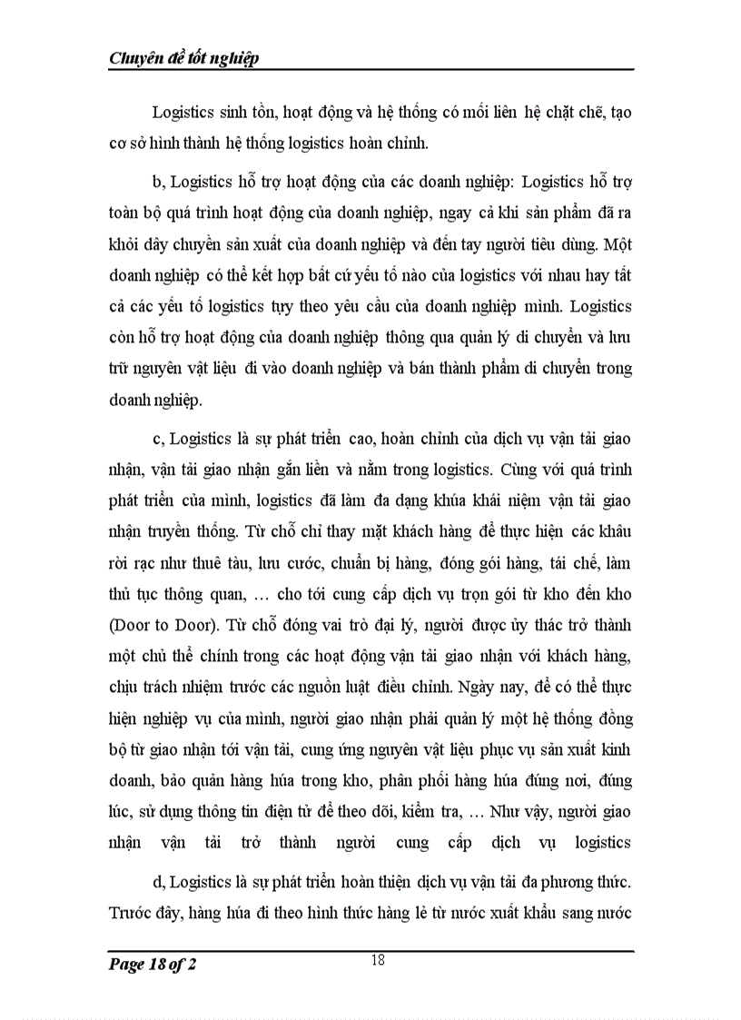 image for page Giải Pháp phát triển dịch vụ Logistics tại công ty NYK Logistics Việt Nam