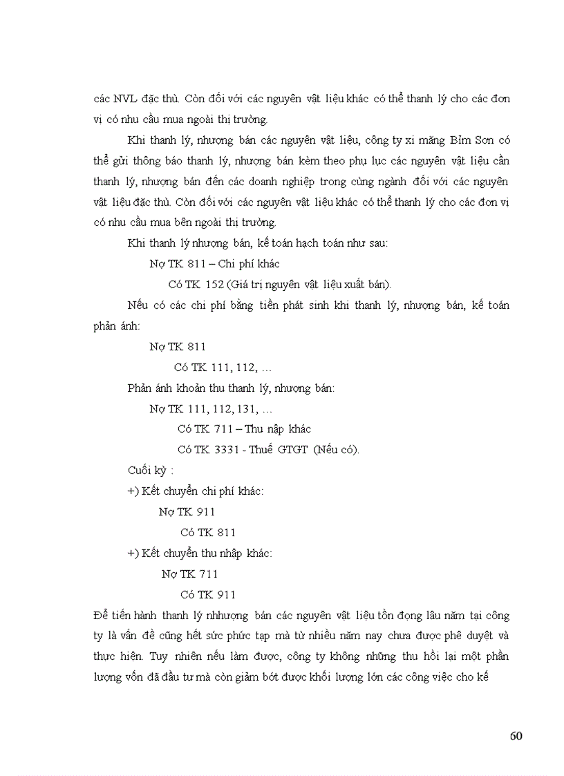 image for page Tìm hiểu kế toán nguyên vật liệu tại Công ty cổ phần Xi măng Bỉm Sơn