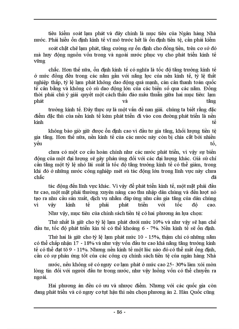 image for page Tìm hiểu chính sách tiền tệ và đánh giá về việc thực thi chính sách tiền tệ ở Việt Nam trong những năm gần đây.