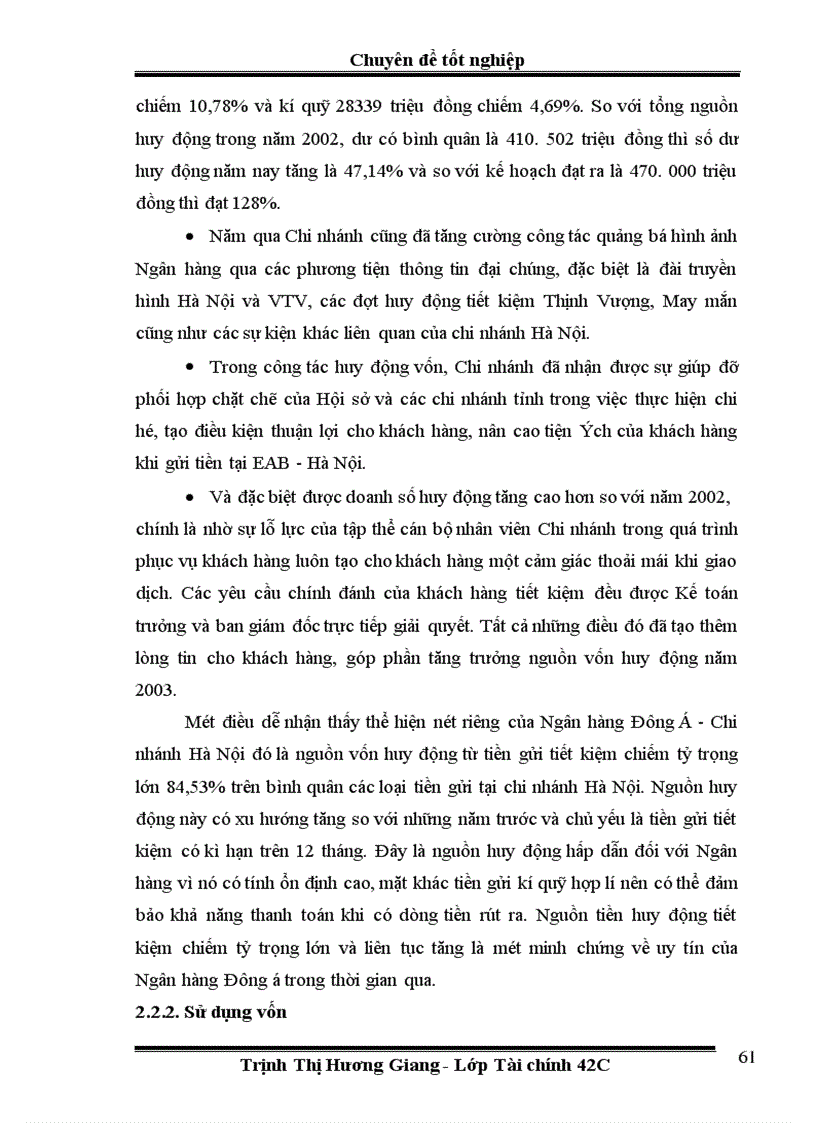 image for page Một số giải pháp hạn chế rủi ro tín dụng đối với khu vực kinh tế ngoài quốc doanh tại Ngân hàng thương mại cổ phần Đông á - Chi nhánh Hà Nội
